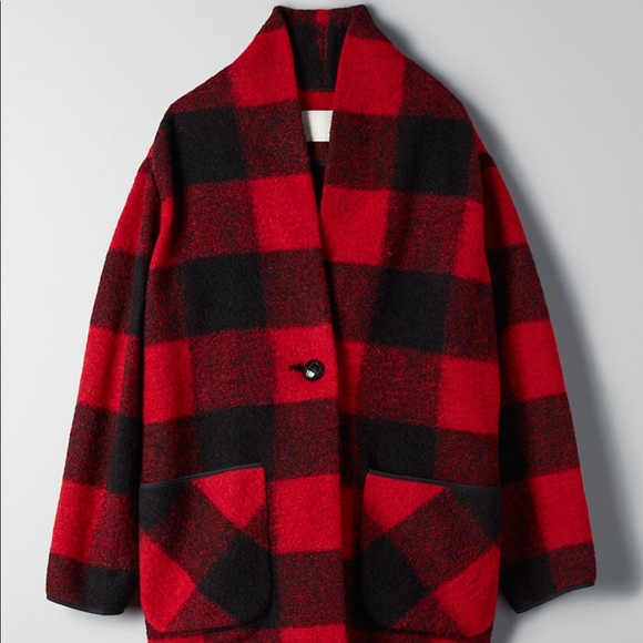 Aritzia Jackets & Blazers - NWOT Aritzia Wilfred Free Neelam Wool Jacket